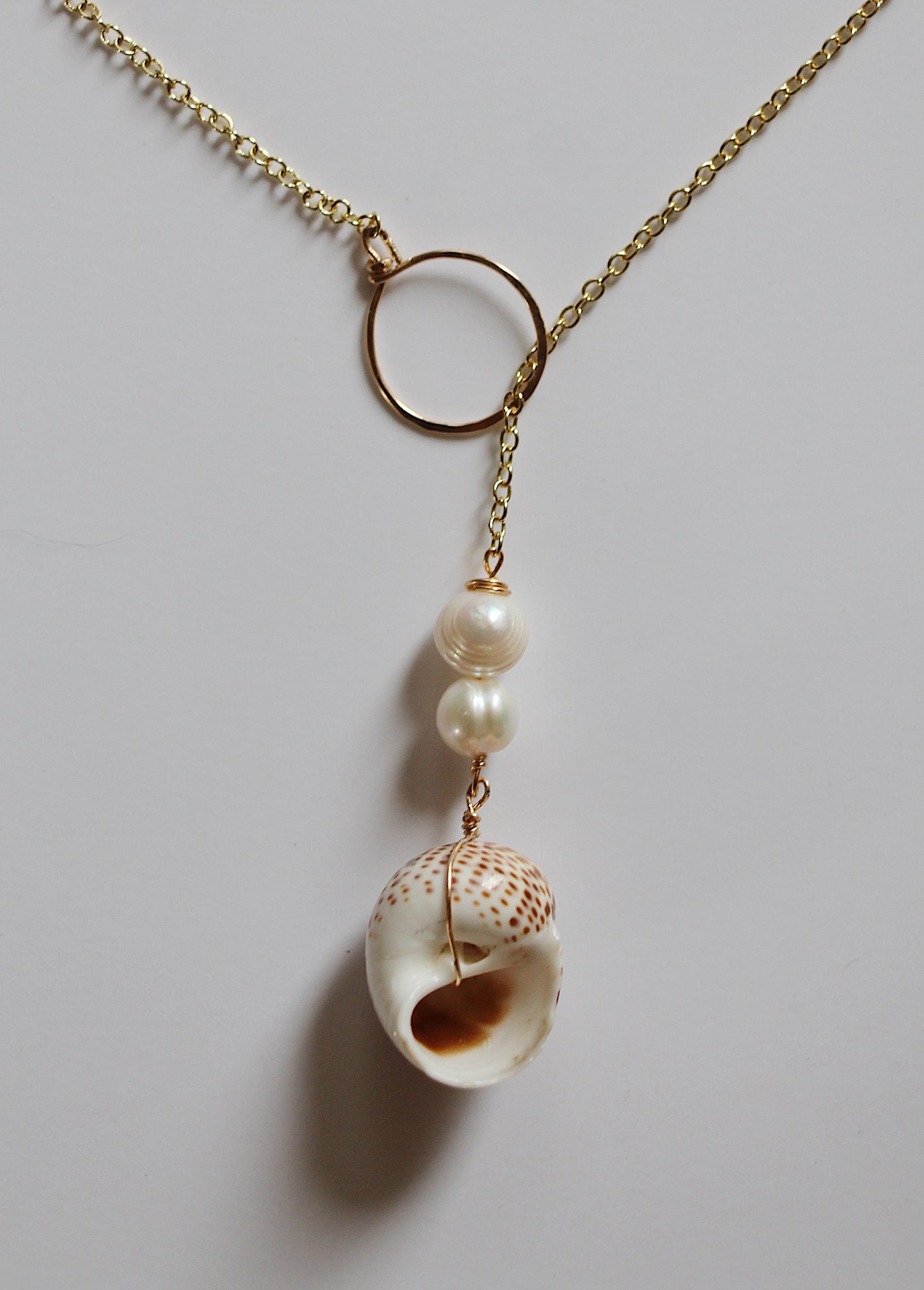 threaded necklace