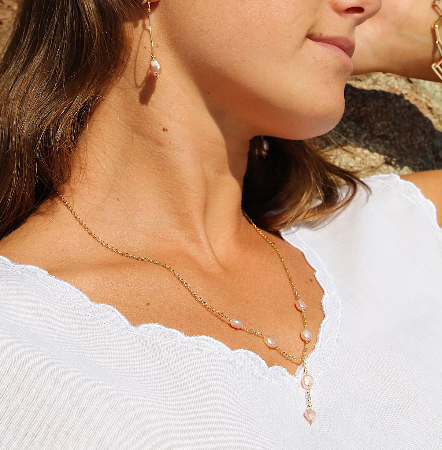 high tide drop necklace