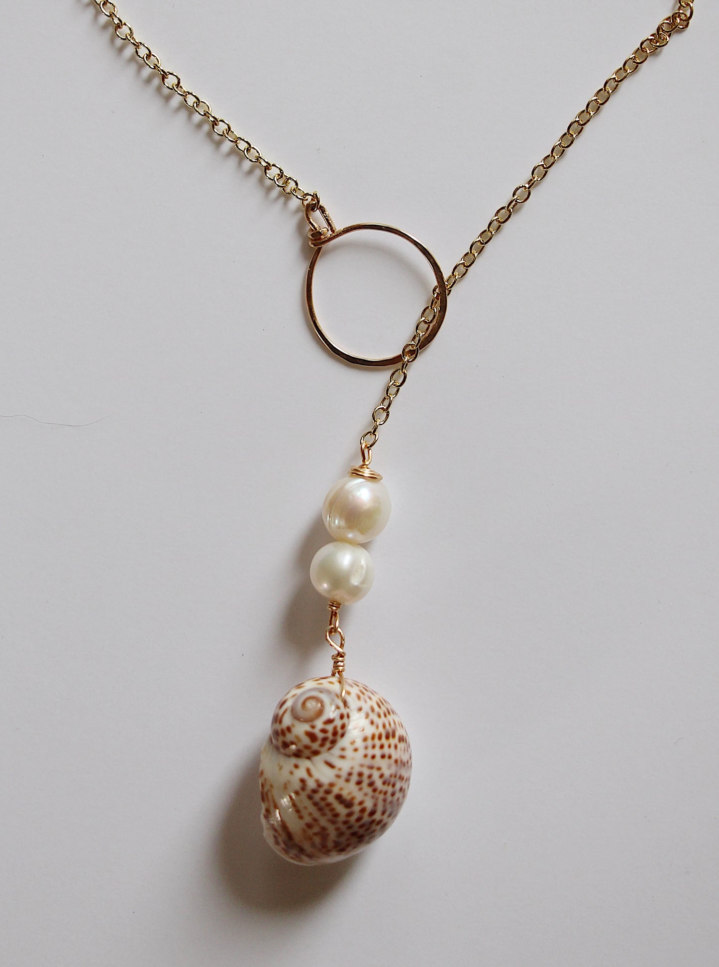threaded necklace