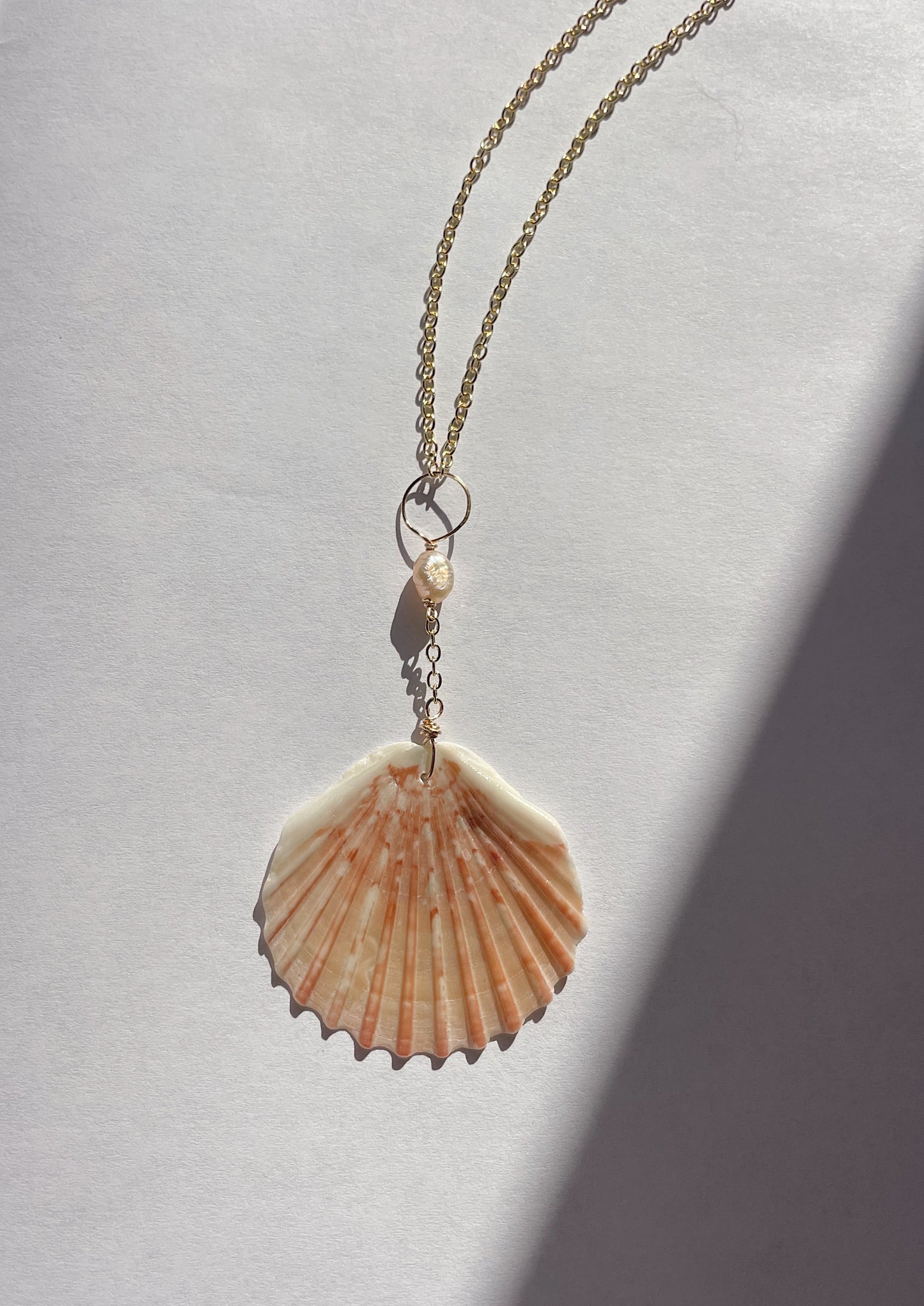 pretty pink necklace