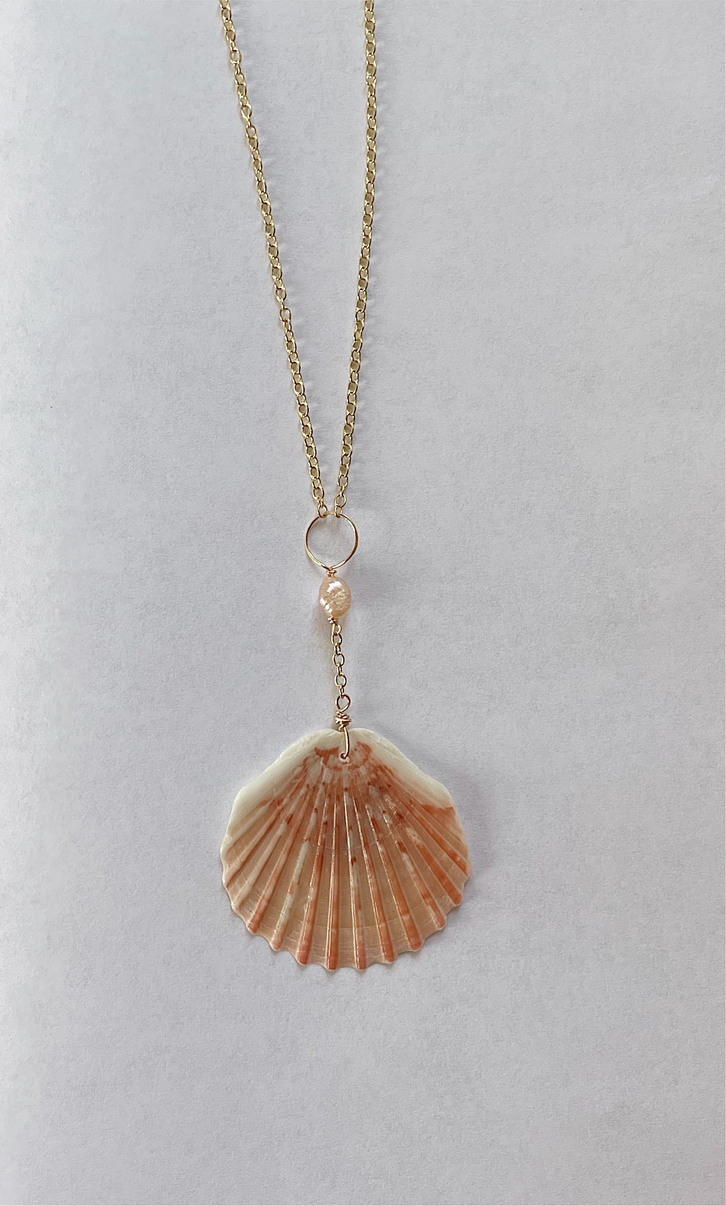 pretty pink necklace