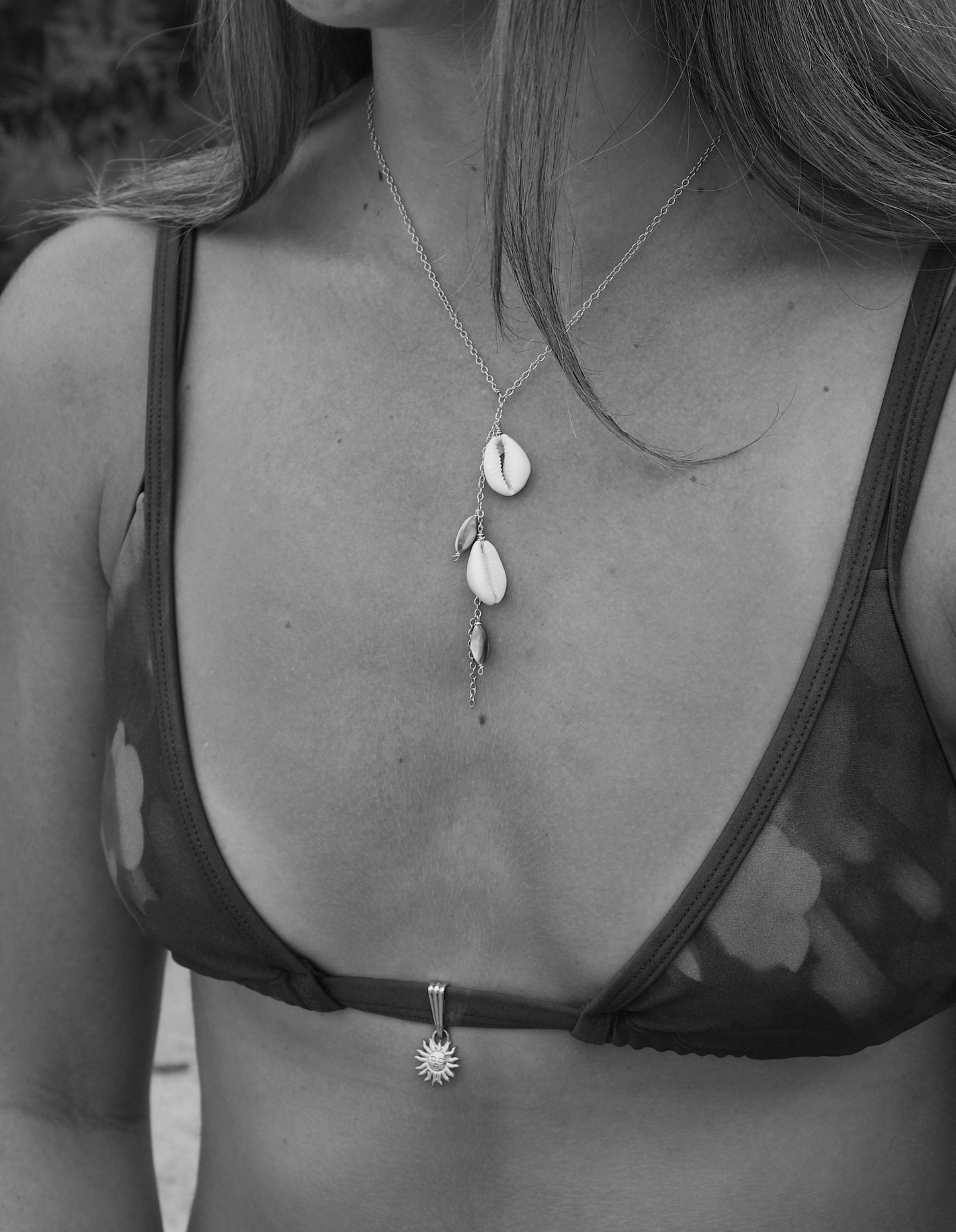 gold dropped necklace