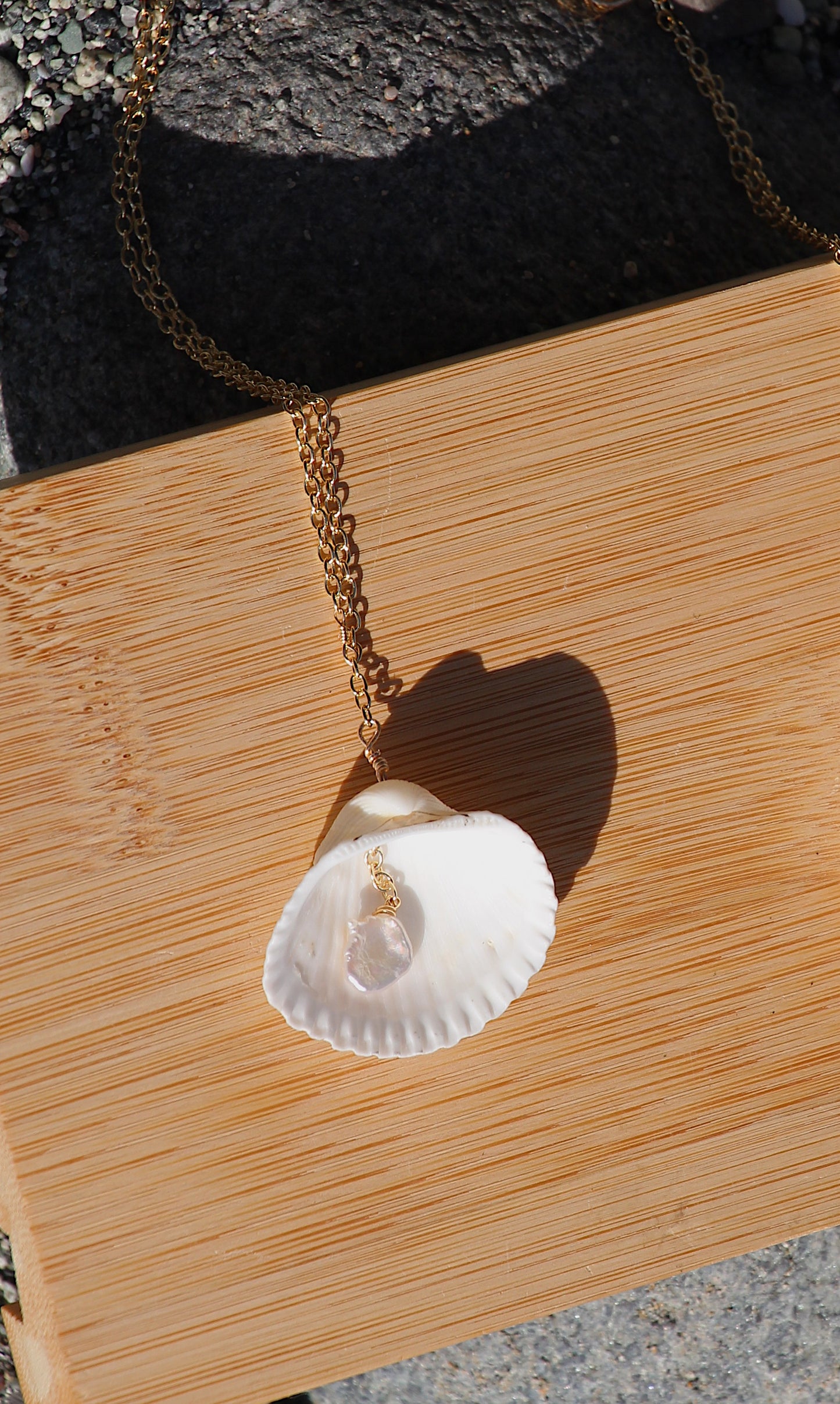open shell necklace