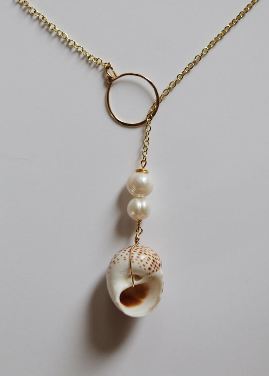 threaded necklace