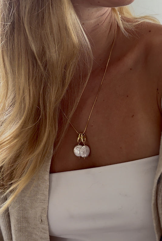 double gold pearls