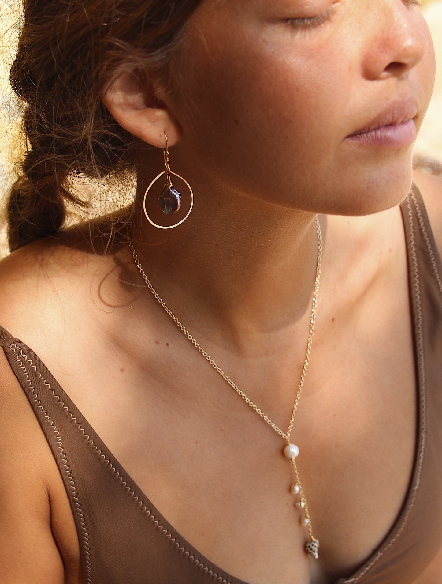 Moon Tide Hoops