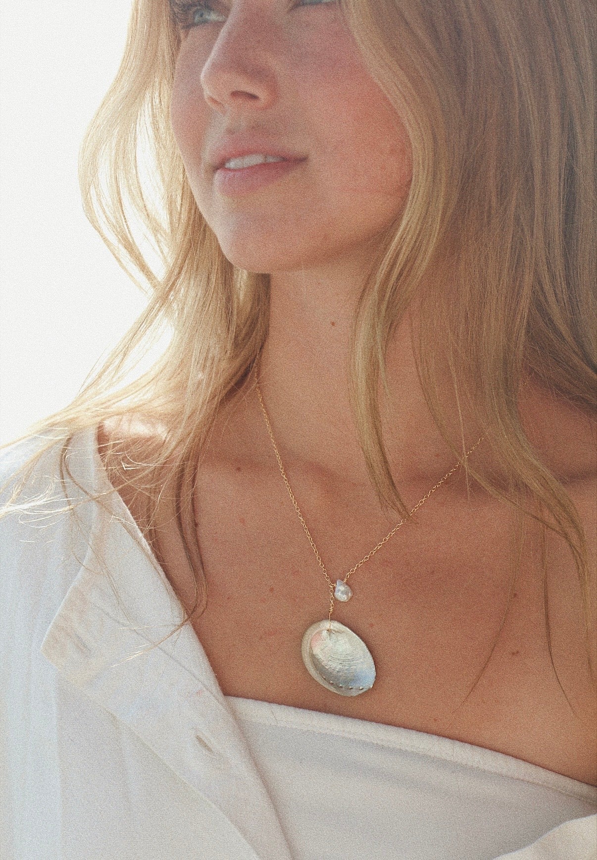 abalone necklace