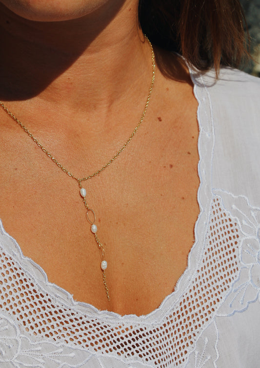 third times a charm necklace