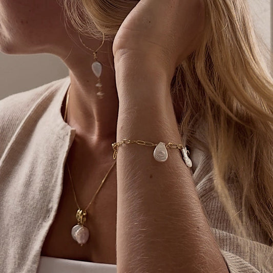 Ava’s Gold Filled Charm Bracelet