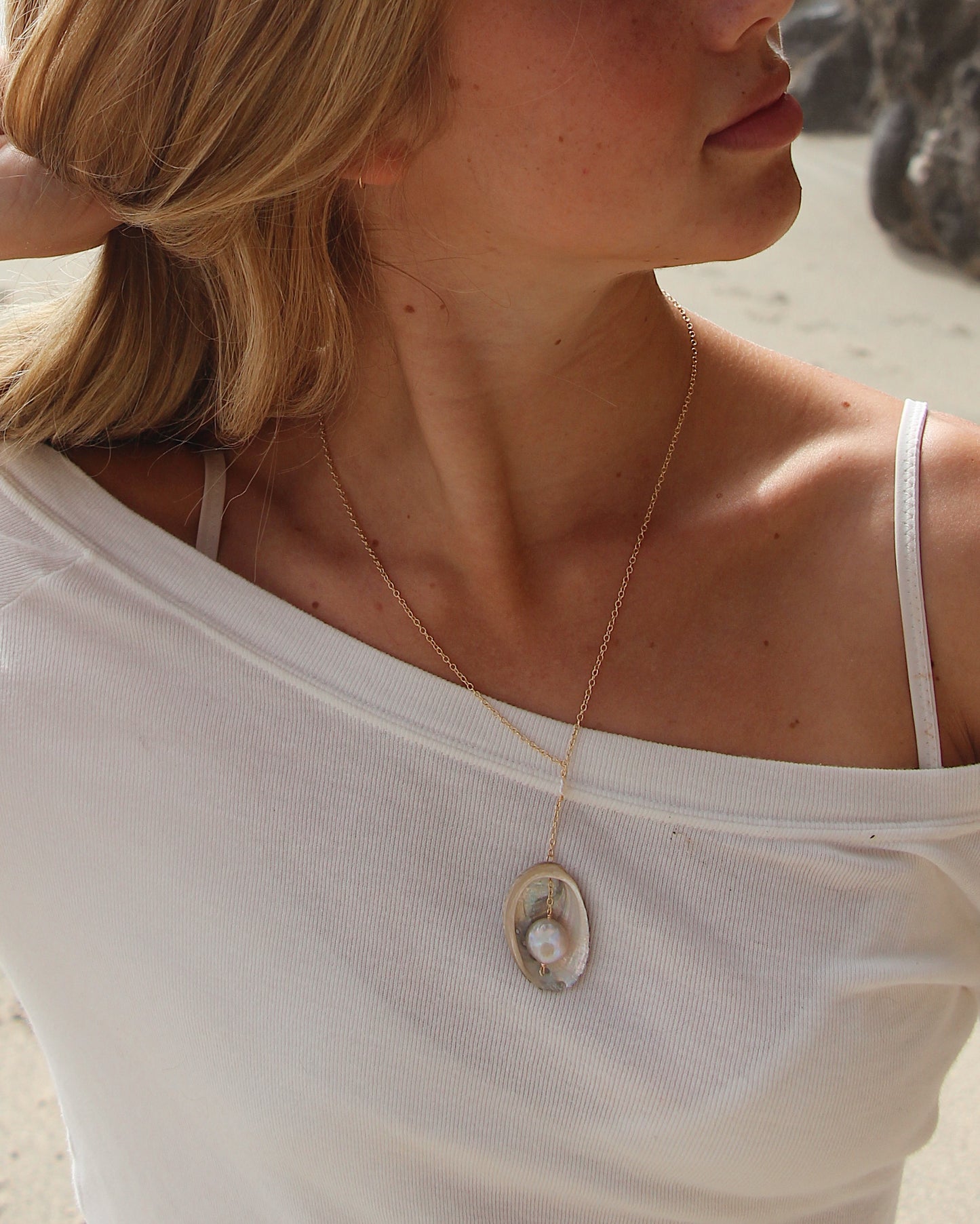 Abalone Pearl Necklace