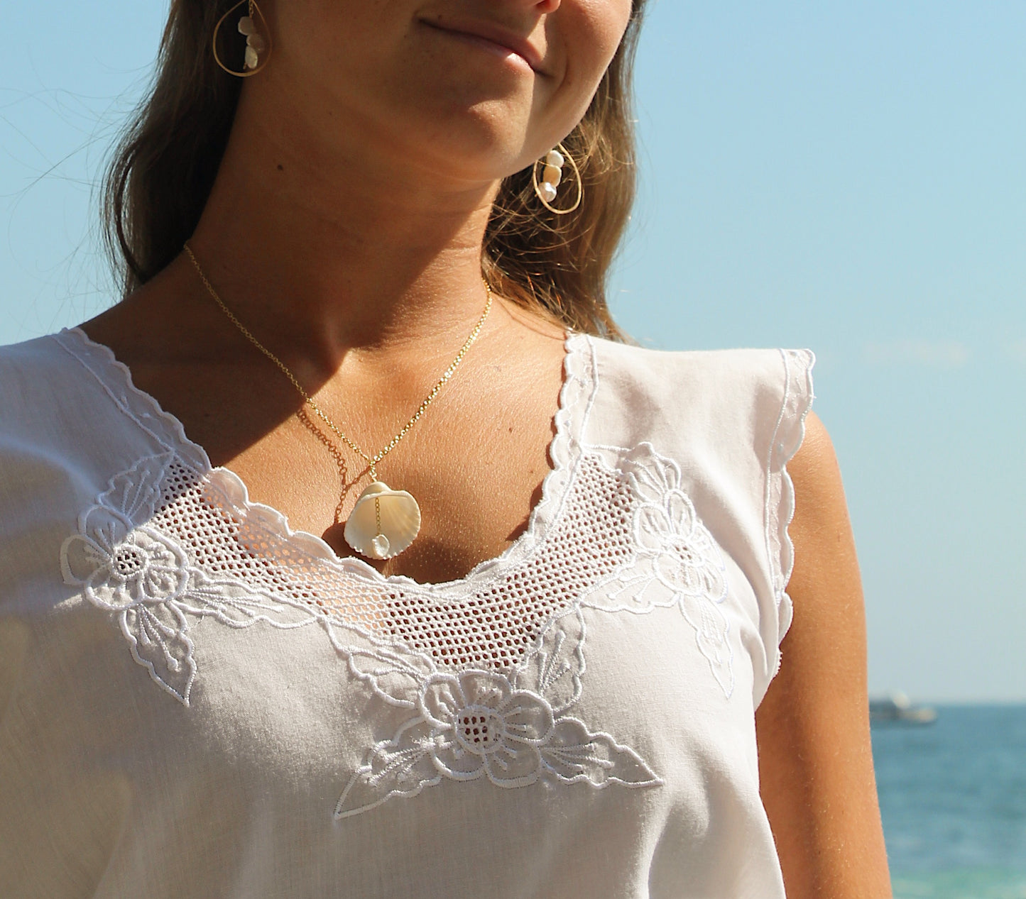open shell necklace