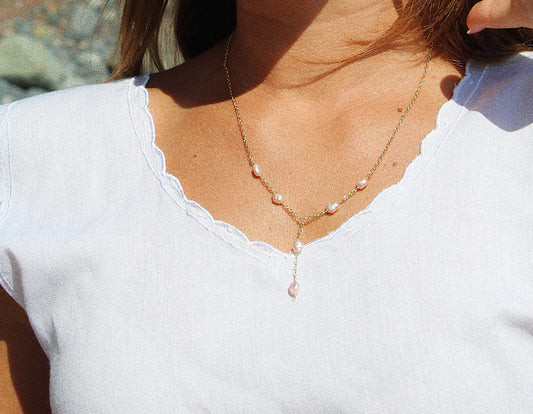 high tide drop necklace