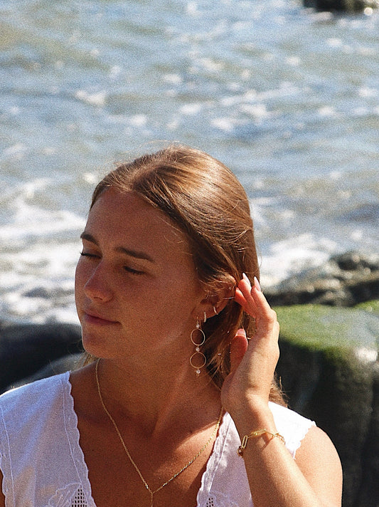 out to sea earrings