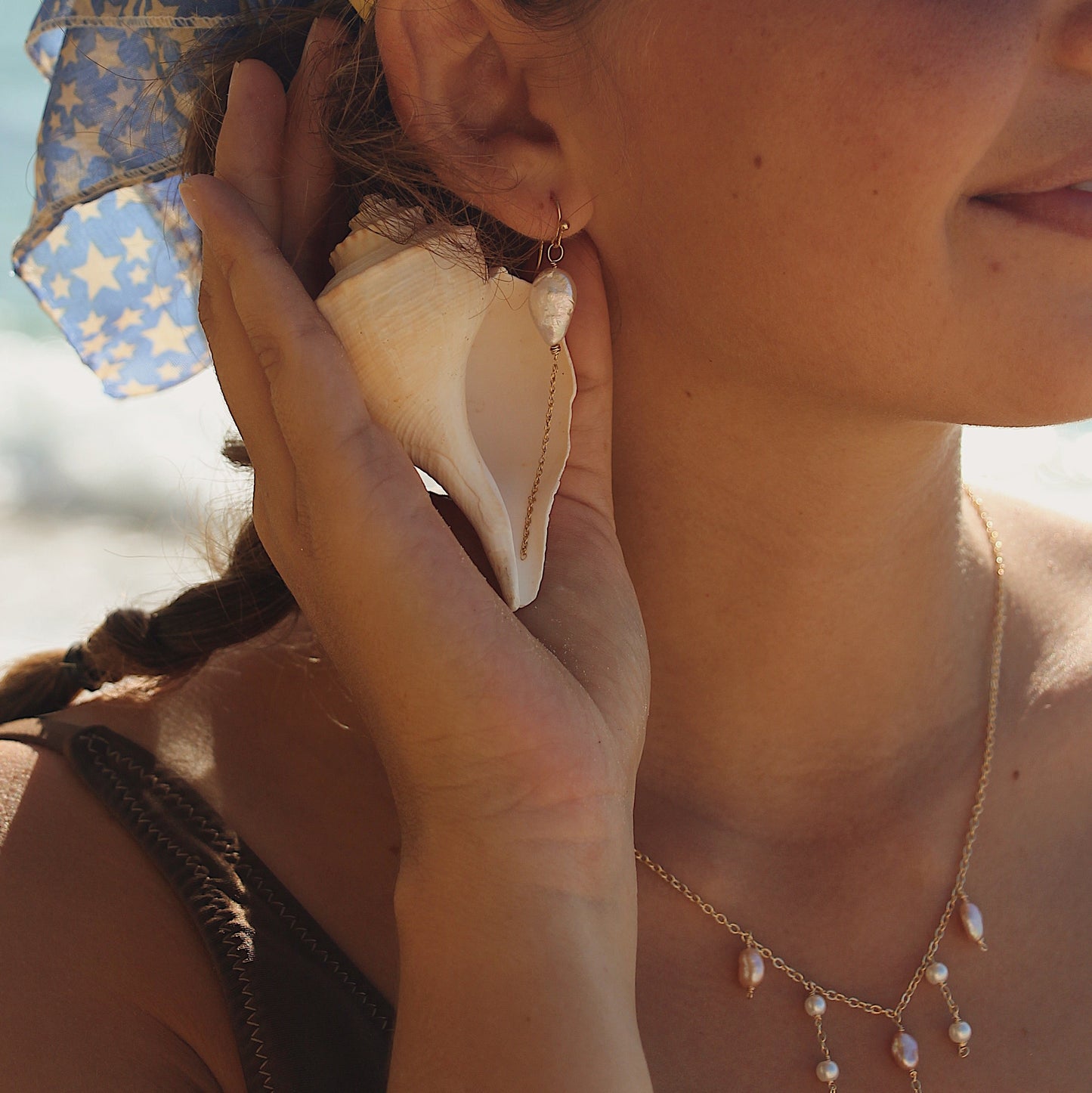 back to sea earrings