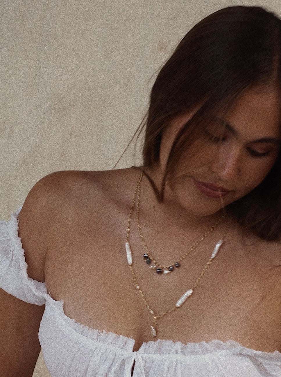 Sienna Pearl Necklace