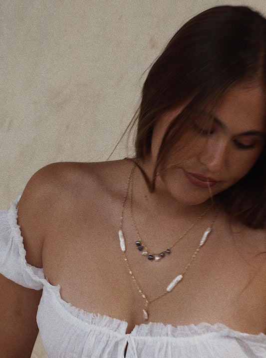 Sienna Pearl Necklace