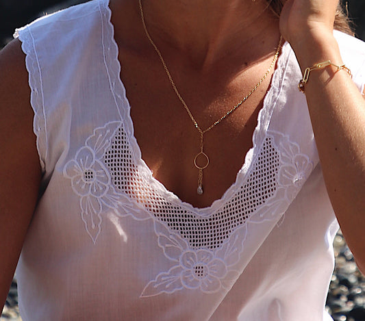 falling tide necklace