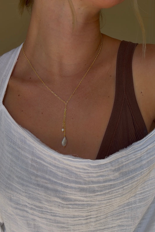 simple sea necklace