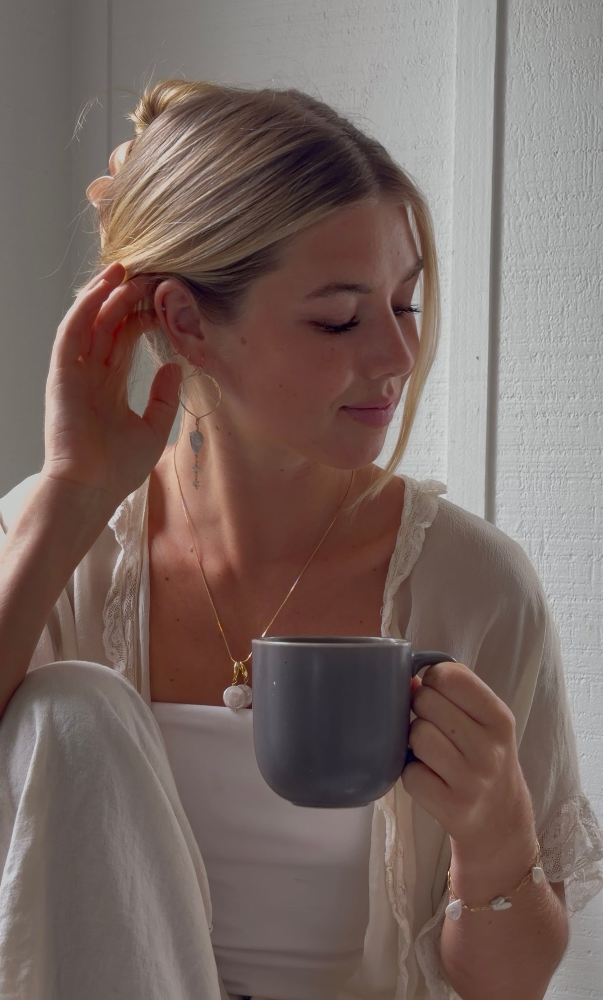 Autumn Pearl Earrings