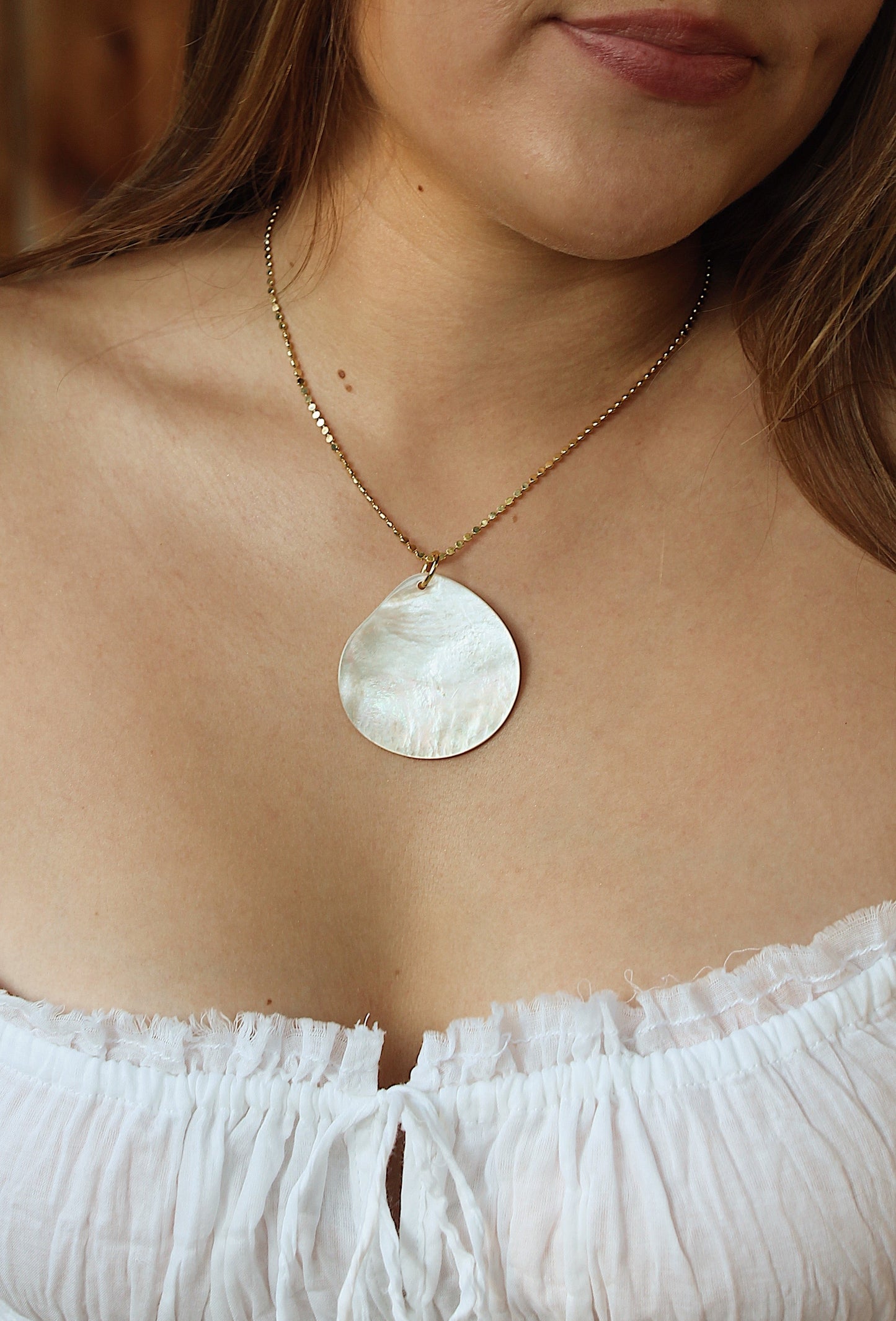 Ivory Pendant Necklace