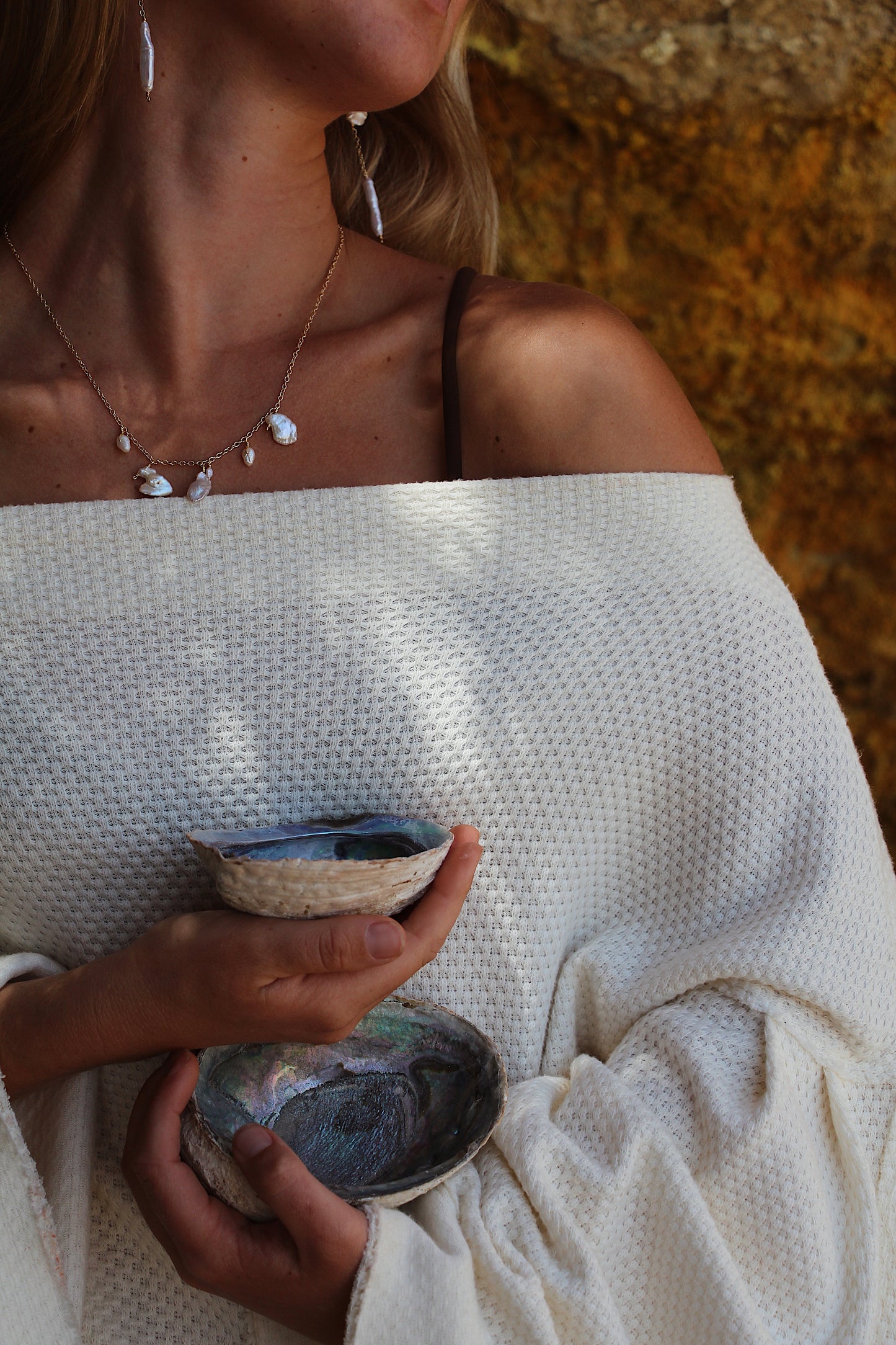 Pearl Charm Necklace